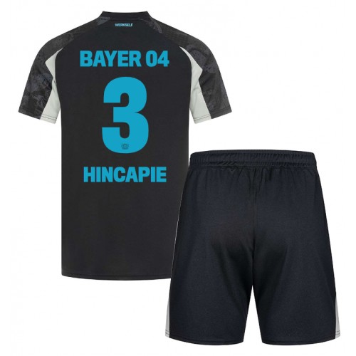 Bayer Leverkusen Piero Hincapie #3 Rezervni Dres za djecu 2024-25 Kratak Rukav (+ Kratke hlače)